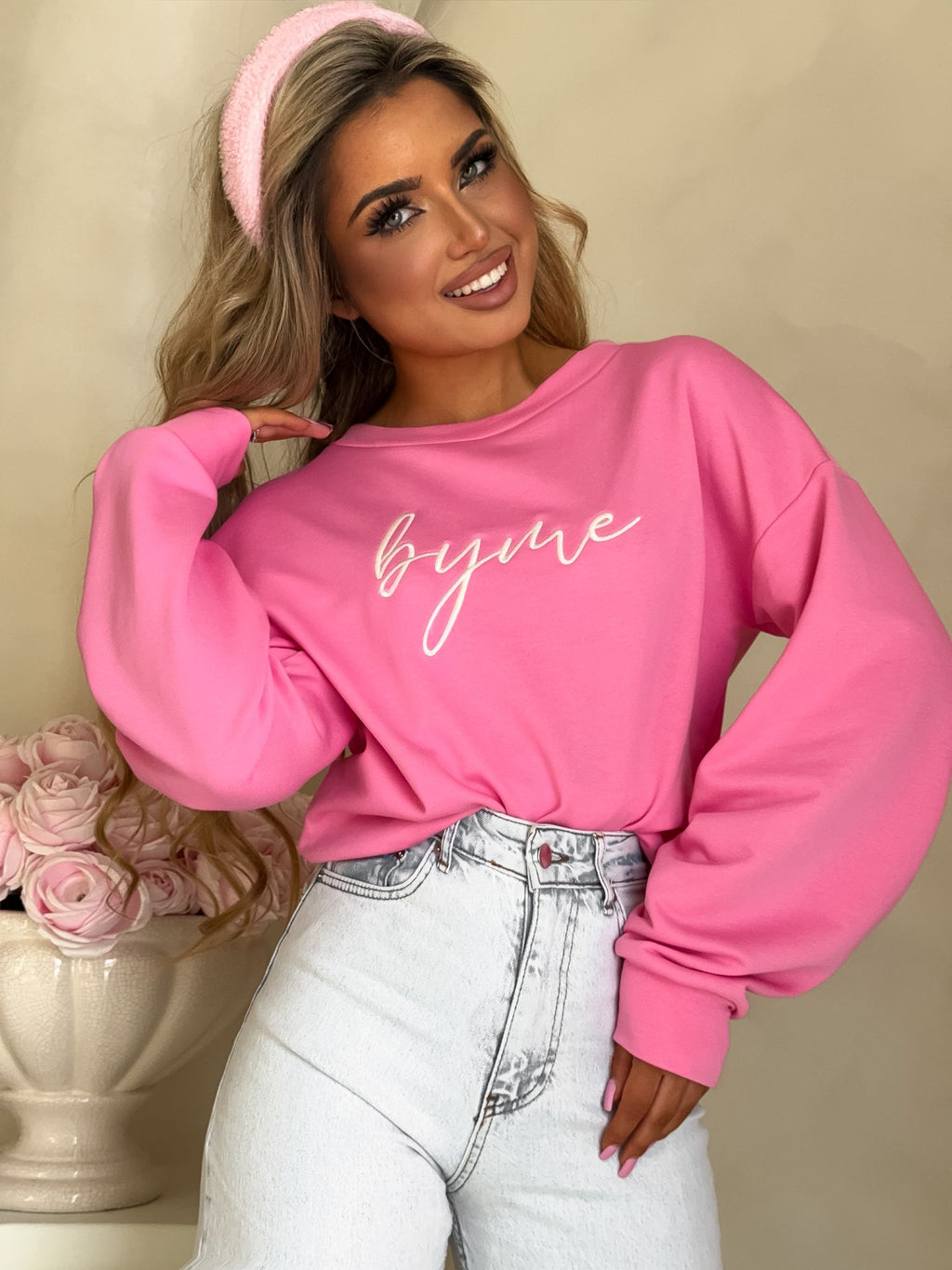 Byme logo pulóver