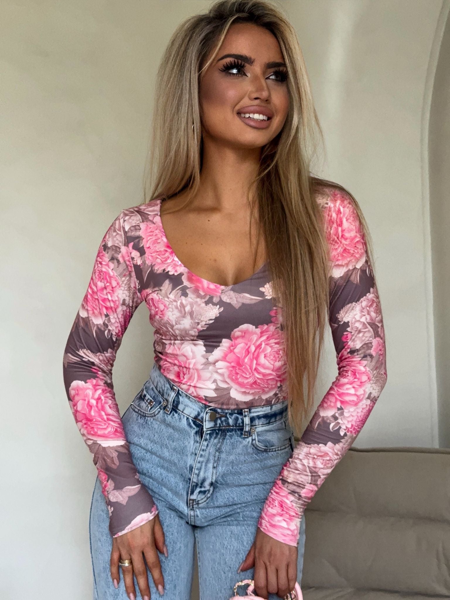 Byme pinkrose felső