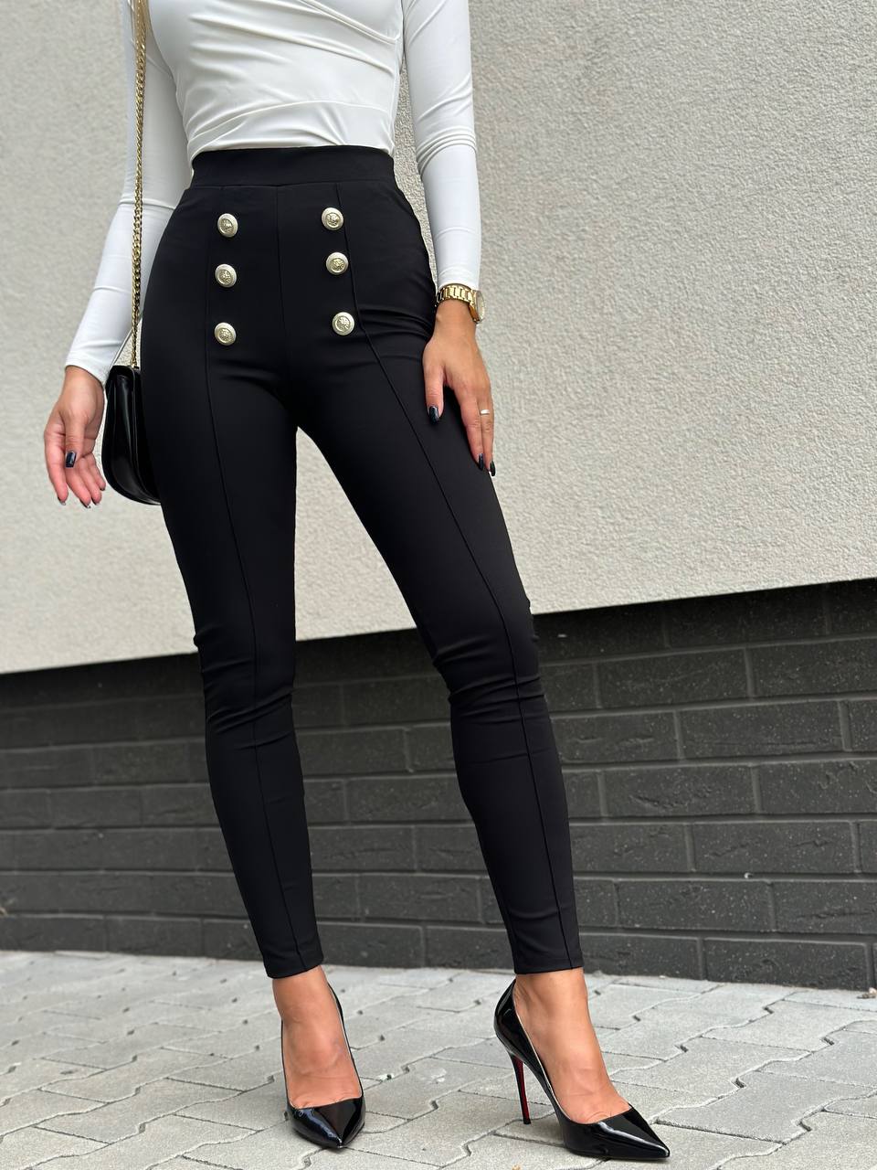Marina leggings fekete